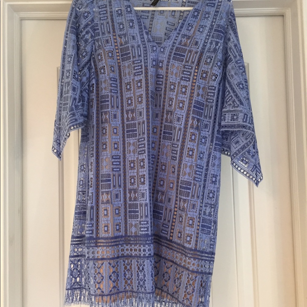 BCBG periwinkle dress